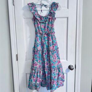 J Crew Floral Dress Size 00